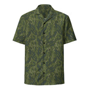 Barvikha Woodland Russian CAMO Unisex Short-Sleeve Button Shirt - Button-Up