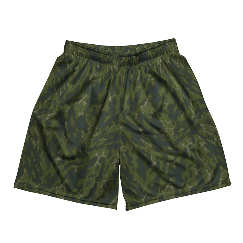 Barvikha Woodland Russian CAMO Unisex Mesh Shorts - 2XS