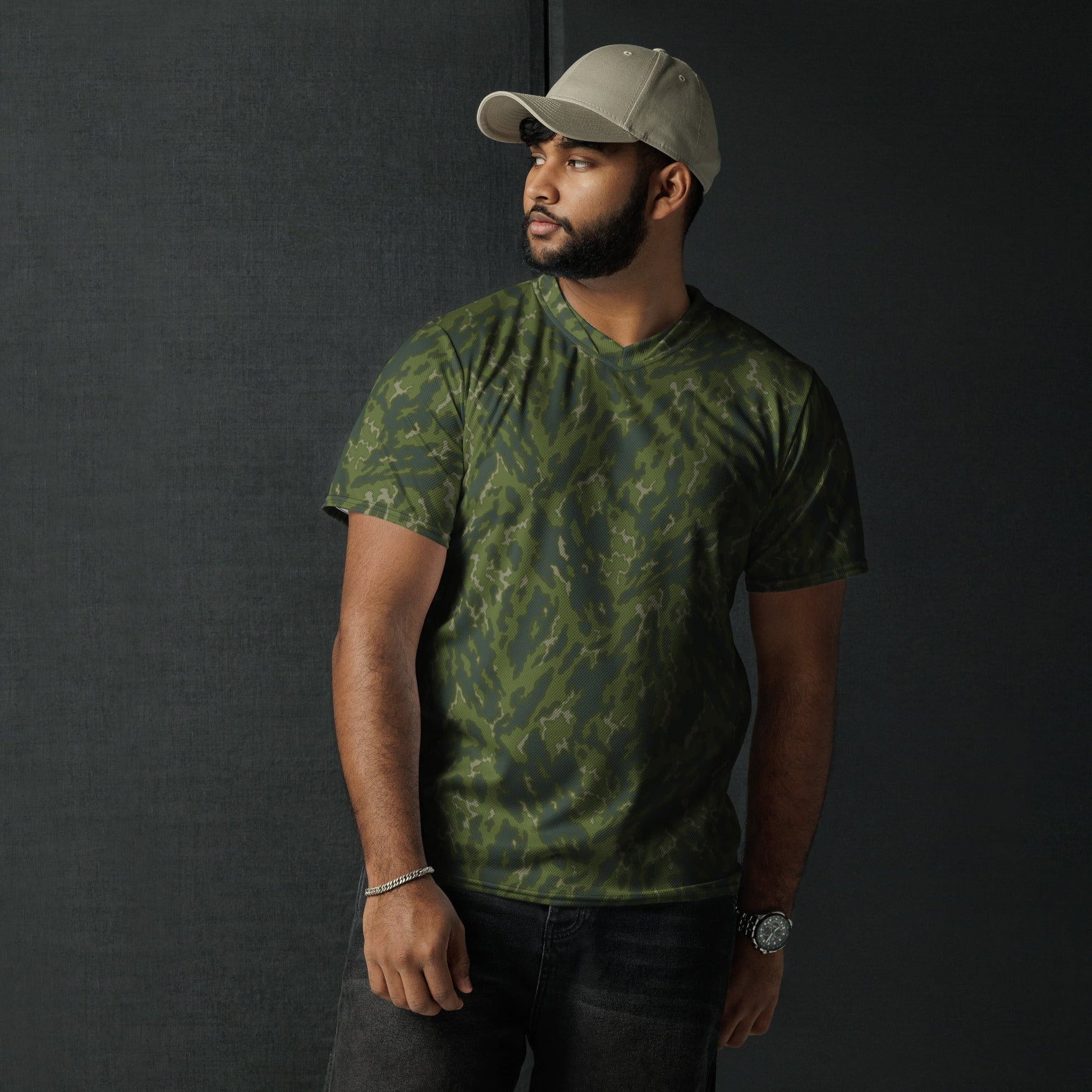 Russian Barvikha Woodland CAMO unisex sports jersey - Sports Jerseys