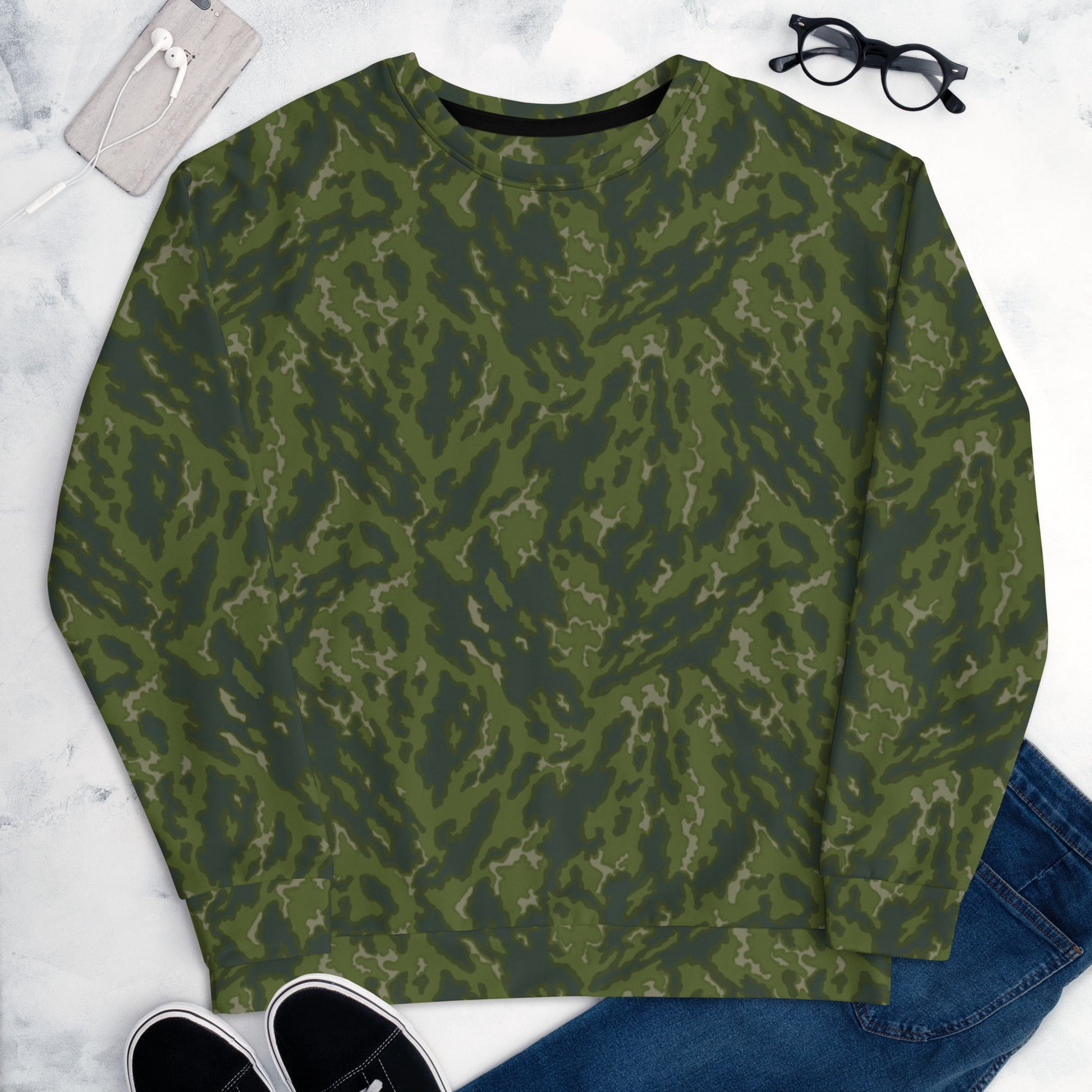 Russian Barvikha Woodland CAMO Unisex Sweatshirt - Sweatshirts