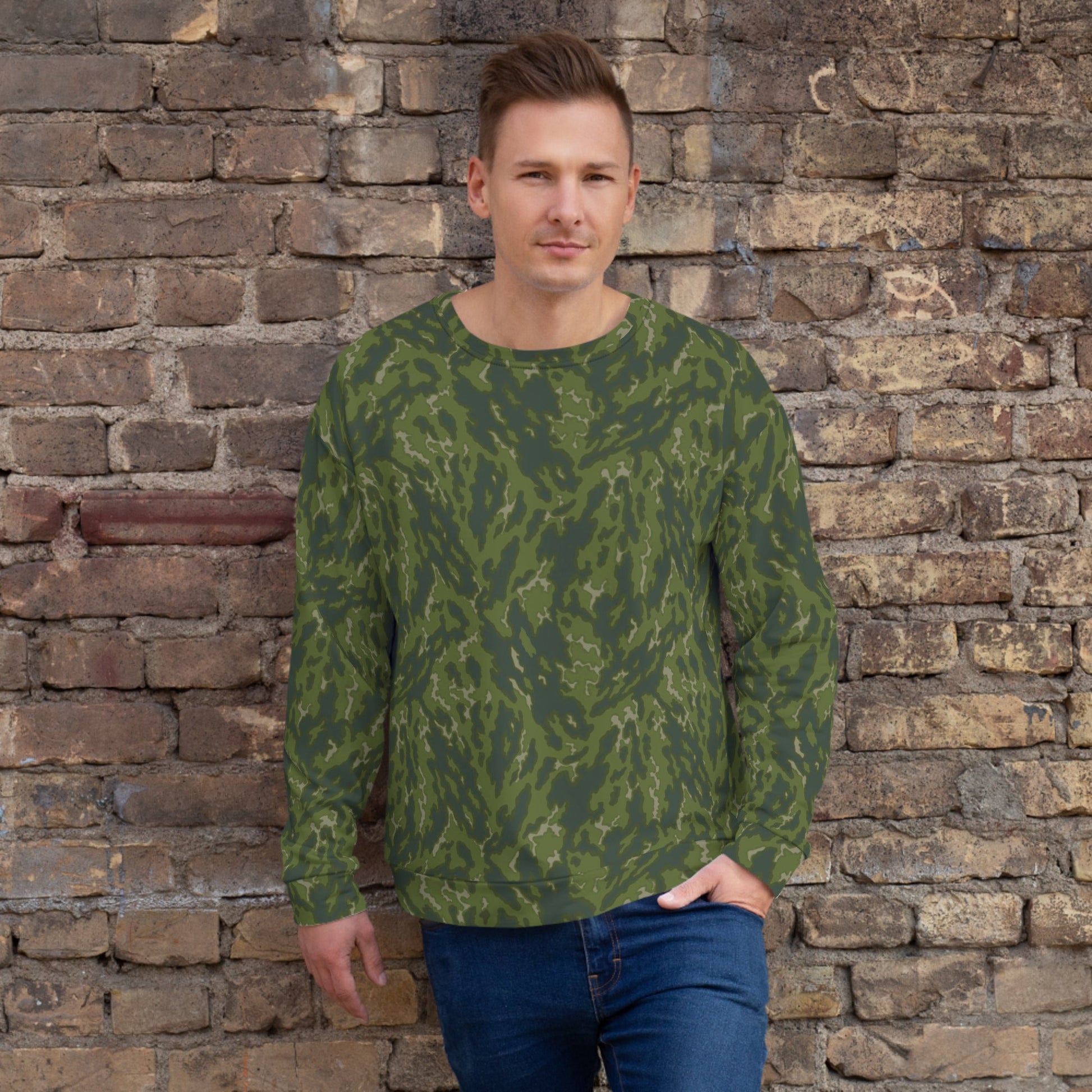 Russian Barvikha Woodland CAMO Unisex Sweatshirt - 2XS - Sweatshirts
