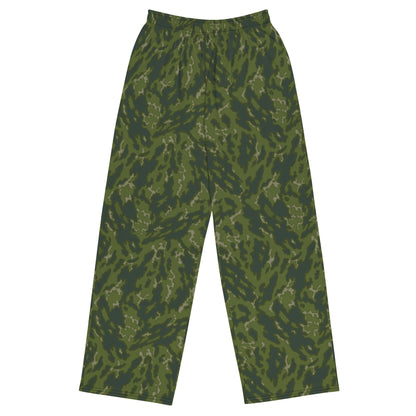 Russian Barvikha Woodland CAMO unisex wide-leg pants - 2XS - Wide-leg Pants