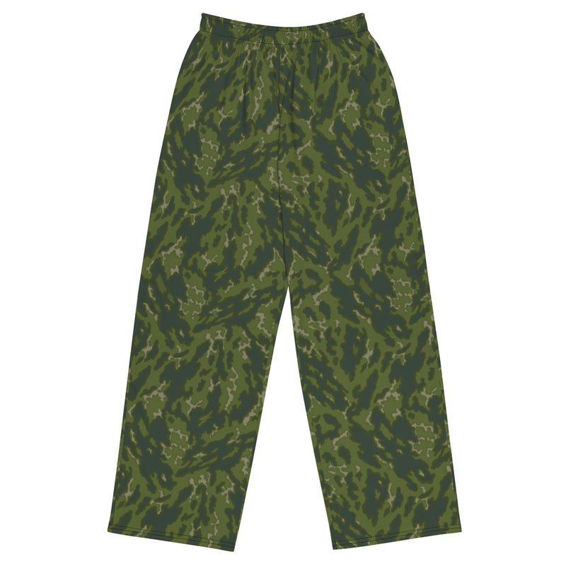 Barvikha Woodland Russian CAMO Unisex Wide-Leg Leisure Pants - 2XS - Pant