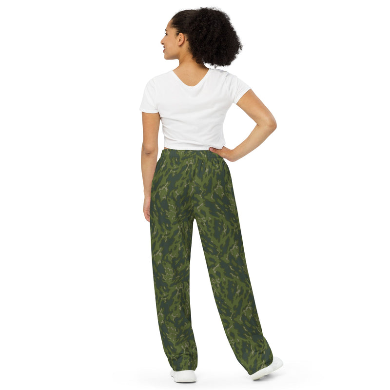 Barvikha Woodland Russian CAMO Unisex Wide-Leg Leisure Pants - Pant