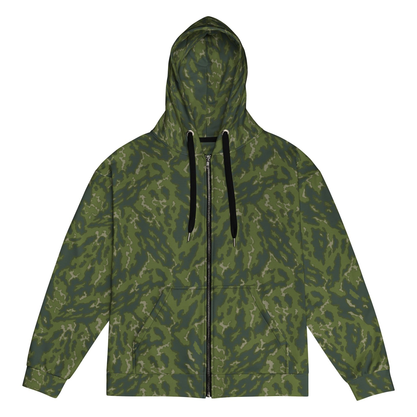 Russian Barvikha Woodland CAMO Unisex zip hoodie - 2XS - Zip Hoodies