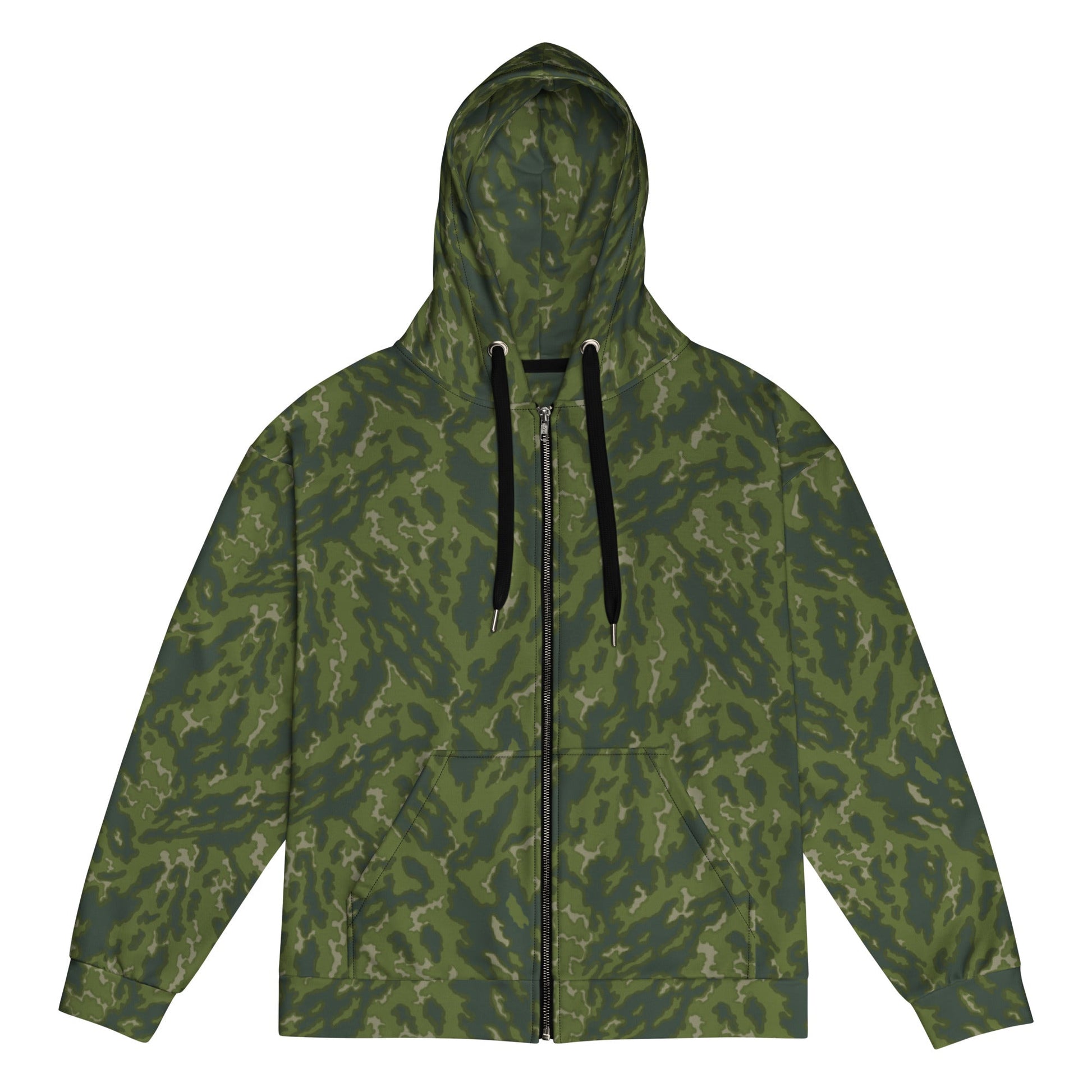 Russian Barvikha Woodland CAMO Unisex zip hoodie - 2XS - Zip Hoodies