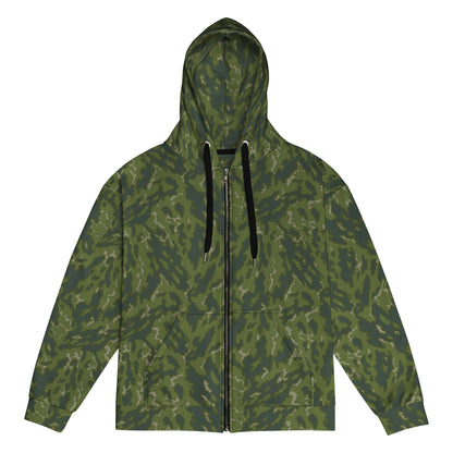Russian Barvikha Woodland CAMO Unisex zip hoodie - 2XS - Zip Hoodies