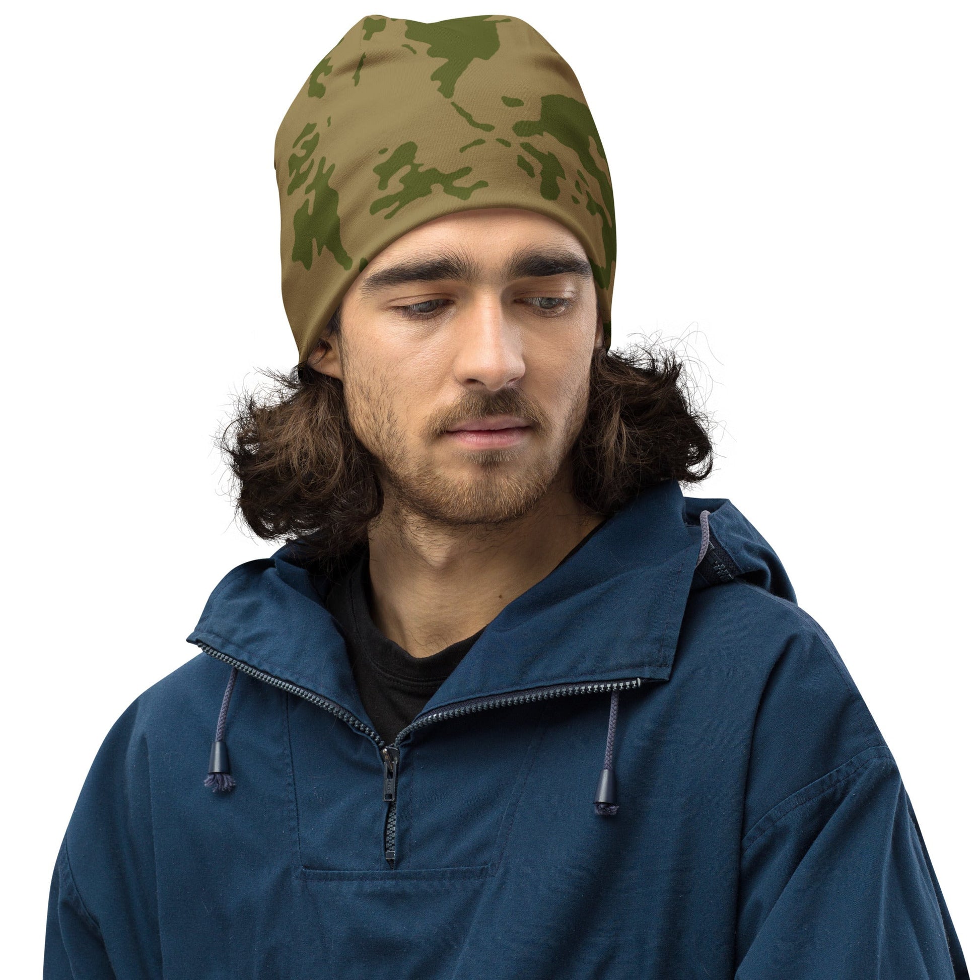 Russian Bicolor Granite CAMO Beanie - Beanies