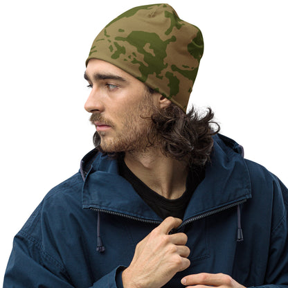 Russian Bicolor Granite CAMO Beanie - S - Beanies