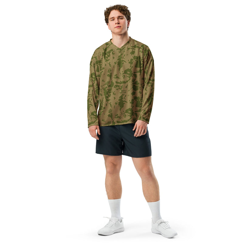 Bicolor Steppe Russian CAMO Unisex Hockey Fan Jersey