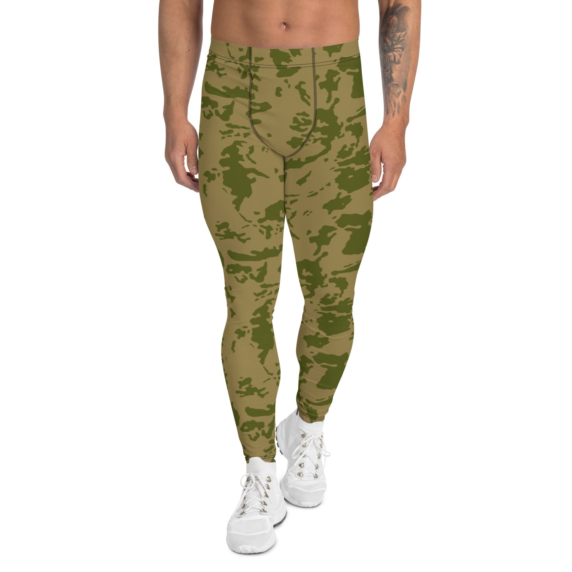 Russian Bicolor Granite CAMO Mens Leggings - XS