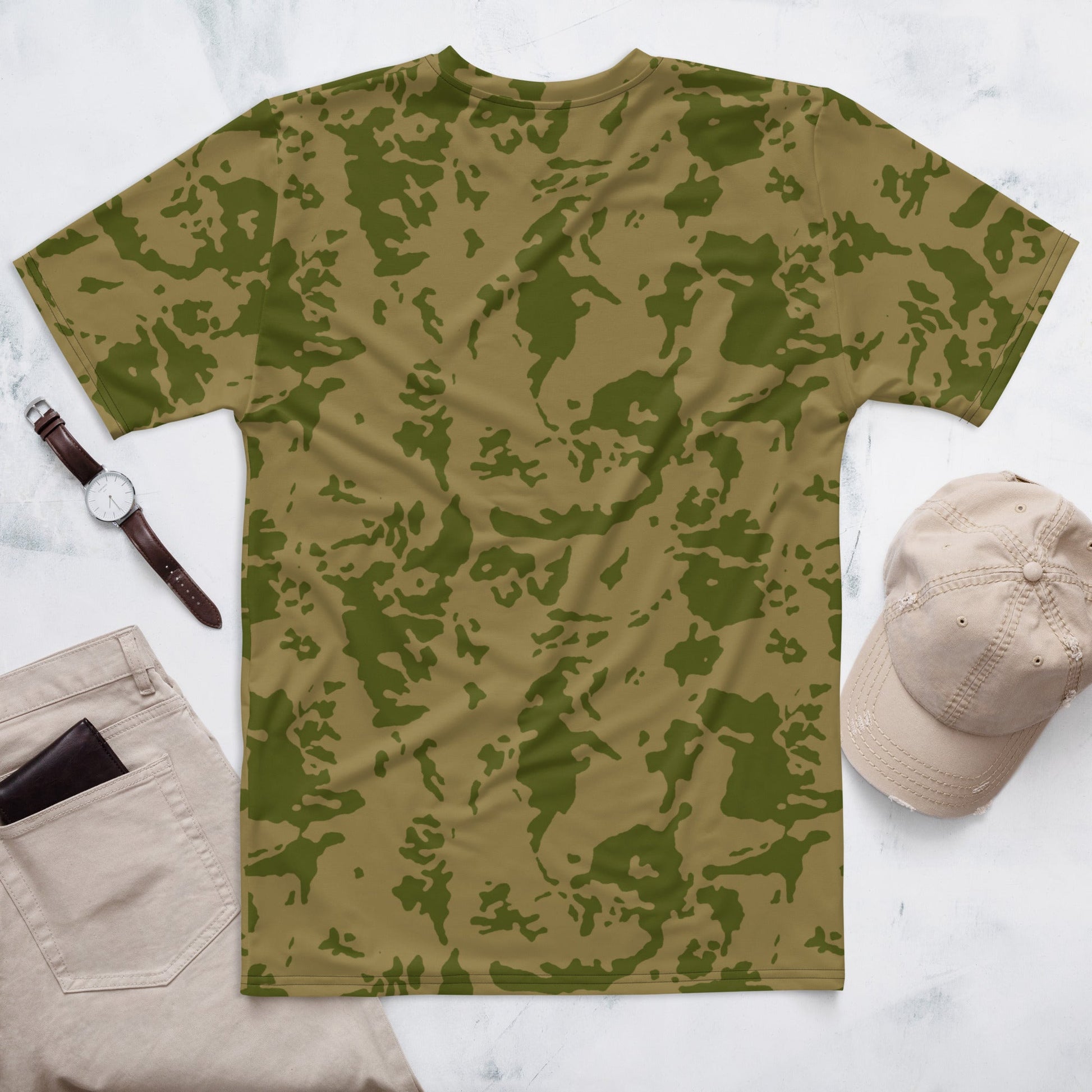 Russian Bicolor Granite CAMO Mens t-shirt - T-Shirts