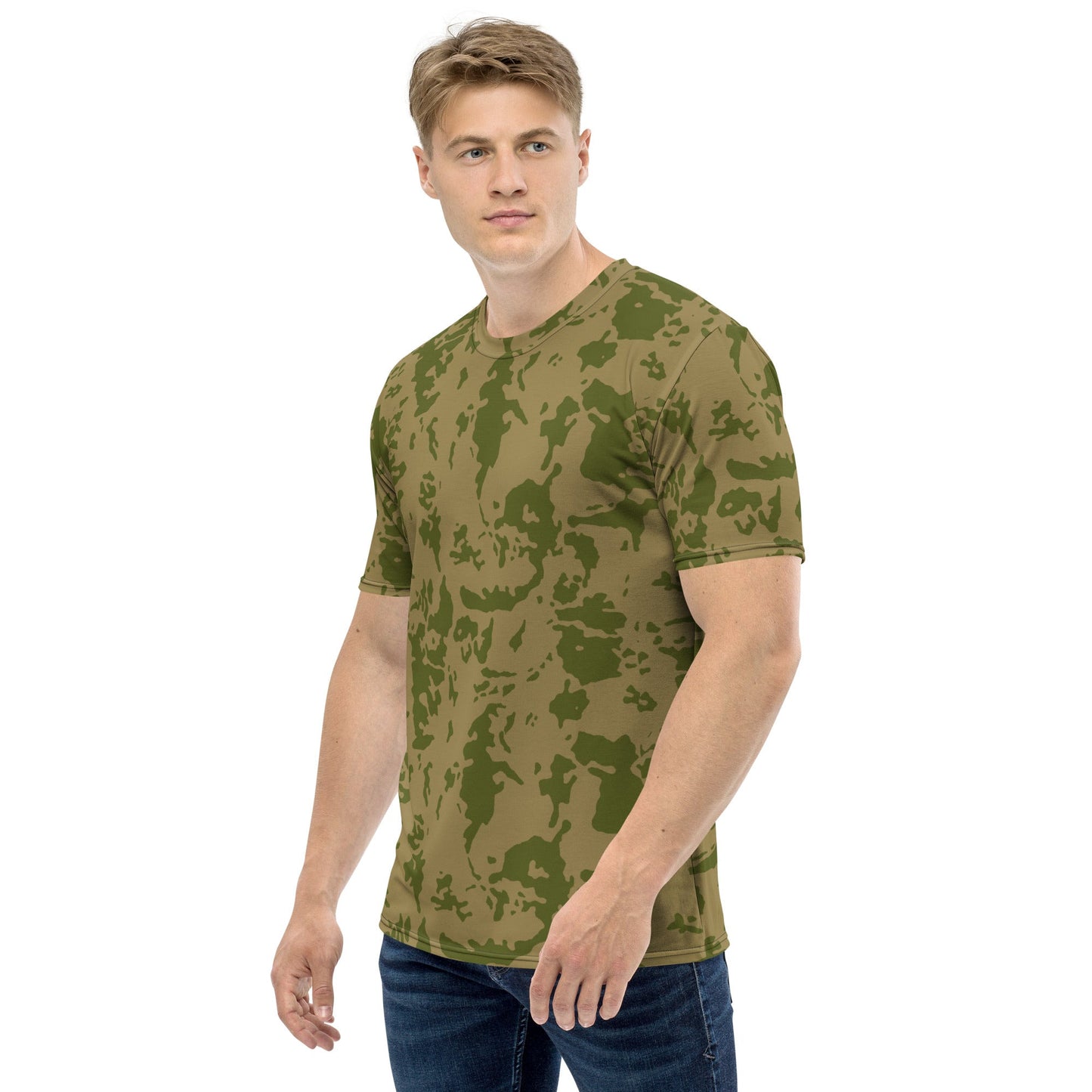 Russian Bicolor Granite CAMO Mens t-shirt - T-Shirts