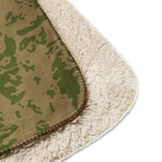 Bicolor Steppe Russian CAMO Sherpa Blanket