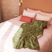 Bicolor Steppe Russian CAMO Sherpa Blanket