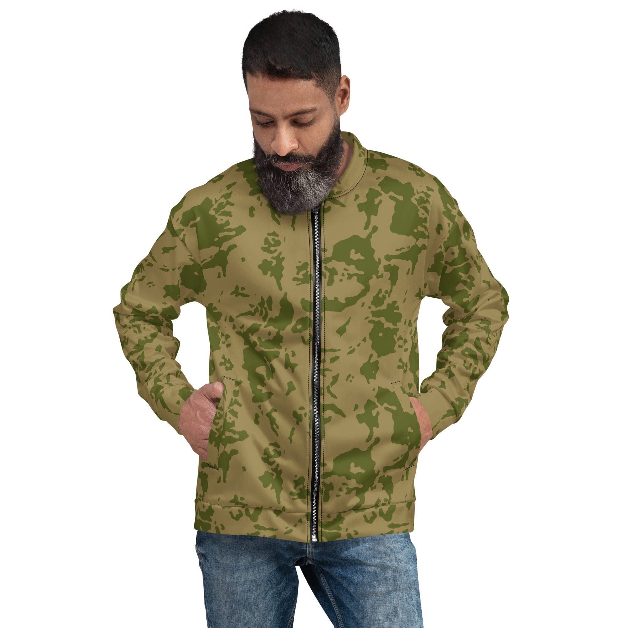 CAMO HQ - Russian Bicolor Granite CAMO Unisex Bomber Jacket