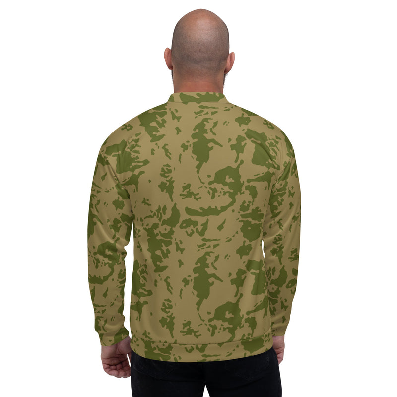 Bicolor Steppe Russian CAMO Unisex Bomber Jacket