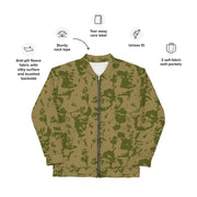 Bicolor Steppe Russian CAMO Unisex Bomber Jacket