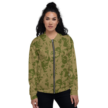 Russian Bicolor Granite CAMO Unisex Bomber Jacket - Jackets