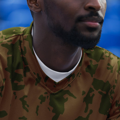 Russian Bicolor Granite CAMO unisex sports jersey - Sports Jerseys