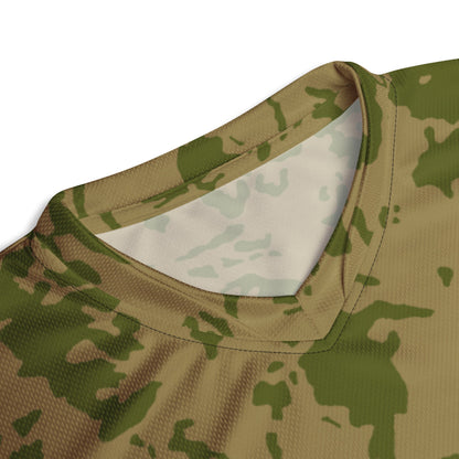 Russian Bicolor Granite CAMO unisex sports jersey - Sports Jerseys