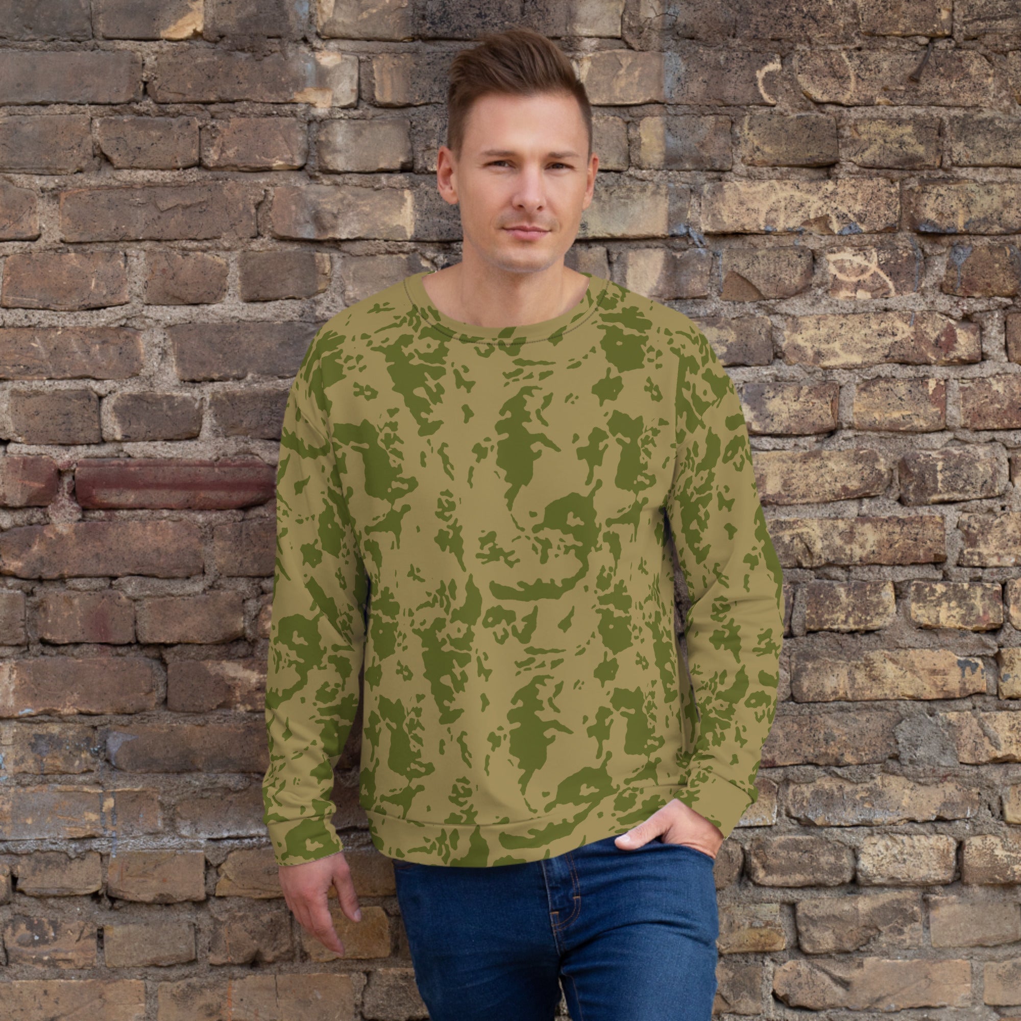 CAMO HQ - Russian Bicolor Granite CAMO Unisex Sweatshirt
