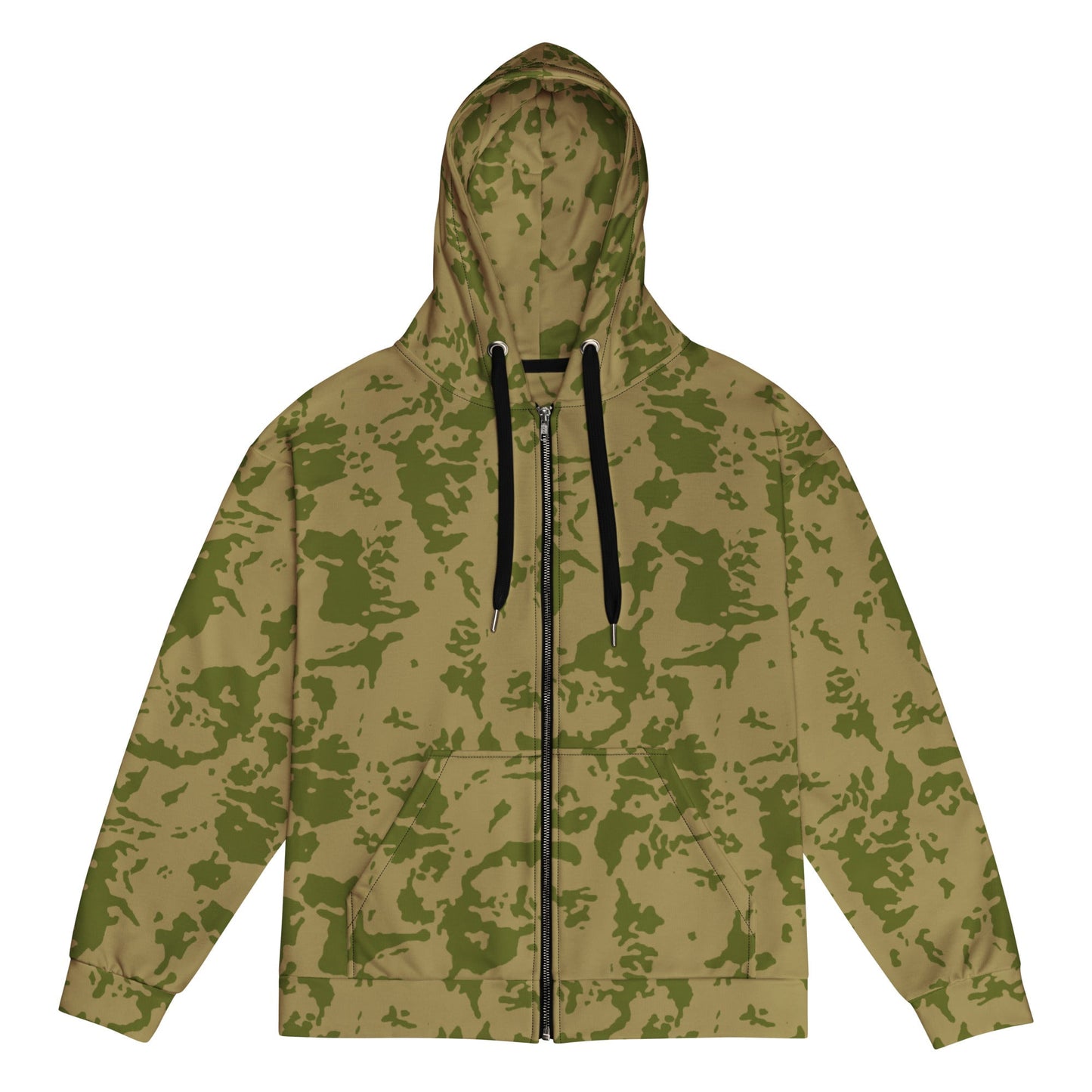 Russian Bicolor Granite CAMO Unisex zip hoodie - 2XS - Zip Hoodies