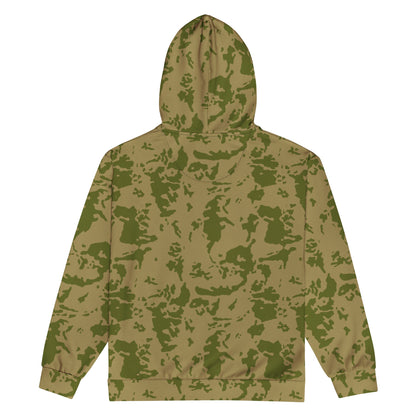 Russian Bicolor Granite CAMO Unisex zip hoodie - Zip Hoodies