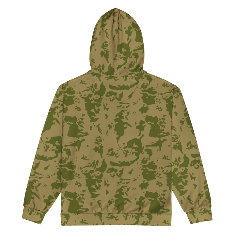 Bicolor Steppe Russian CAMO Unisex Zip Hoodie