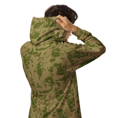 Russian Bicolor Granite CAMO Unisex zip hoodie - Zip Hoodies
