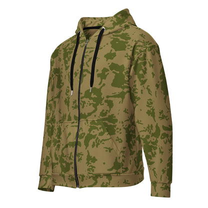 Russian Bicolor Granite CAMO Unisex zip hoodie - Zip Hoodies