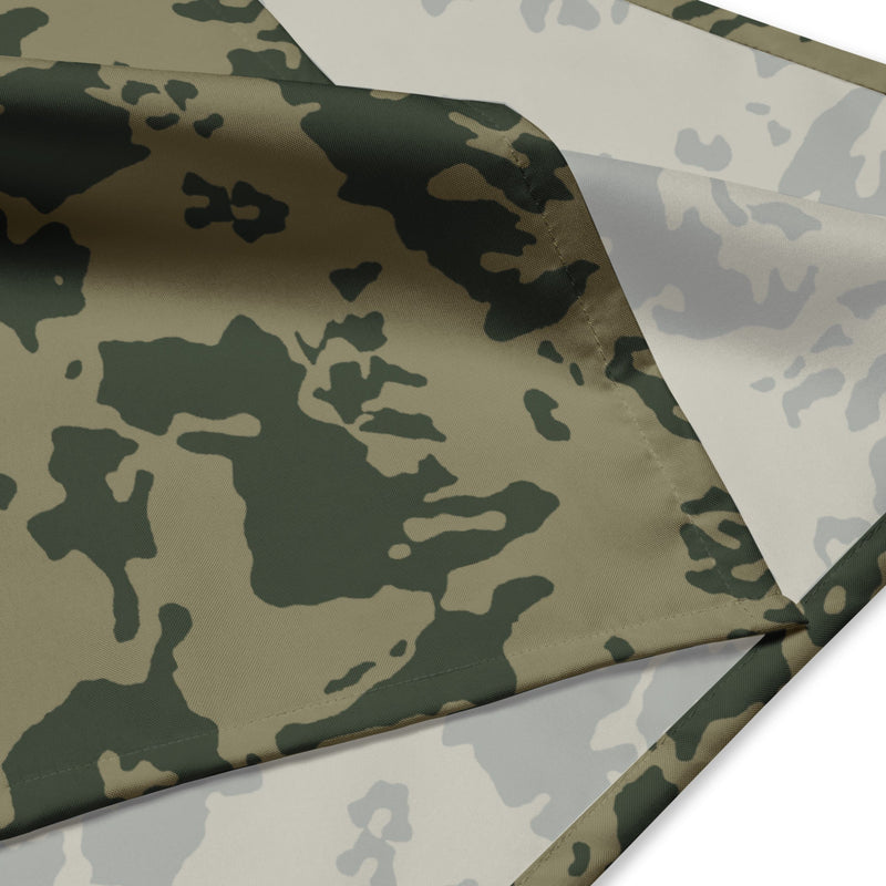Bicolor Woodland Russian CAMO Bandana - Head