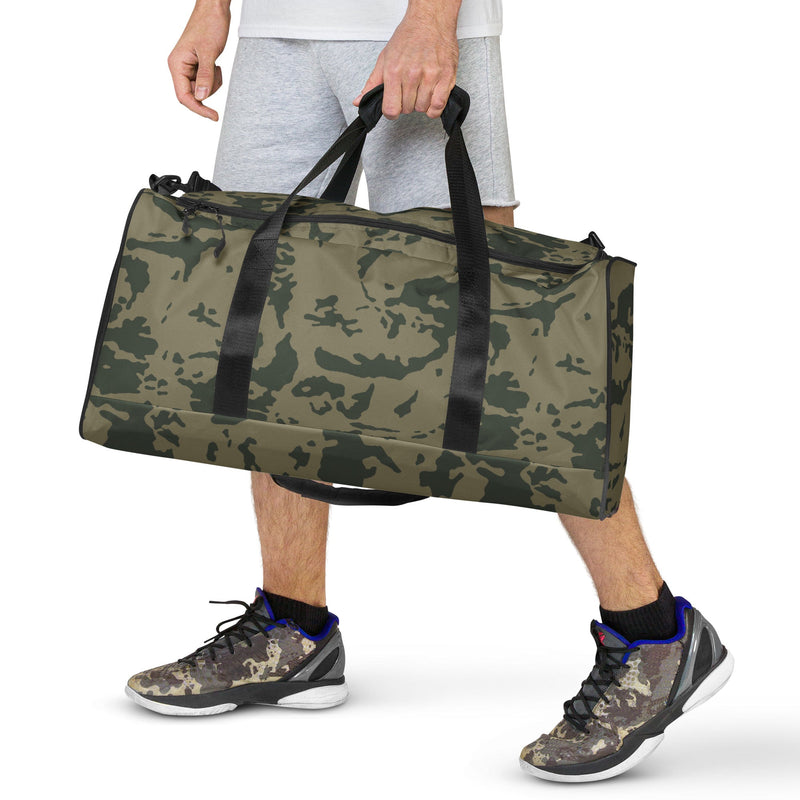 Bicolor Woodland Russian CAMO Duffle Bag