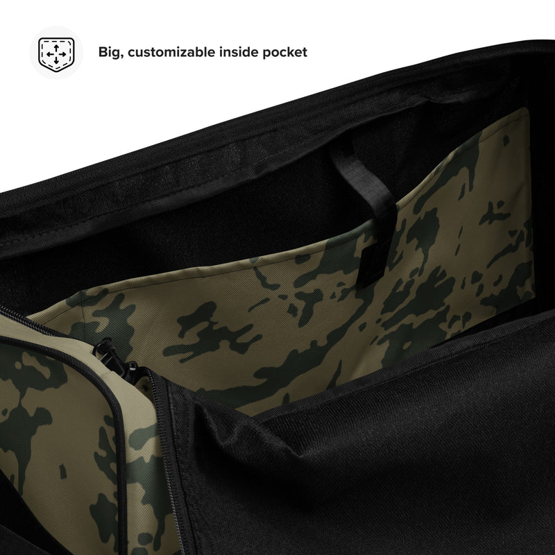 Bicolor Woodland Russian CAMO Duffle Bag