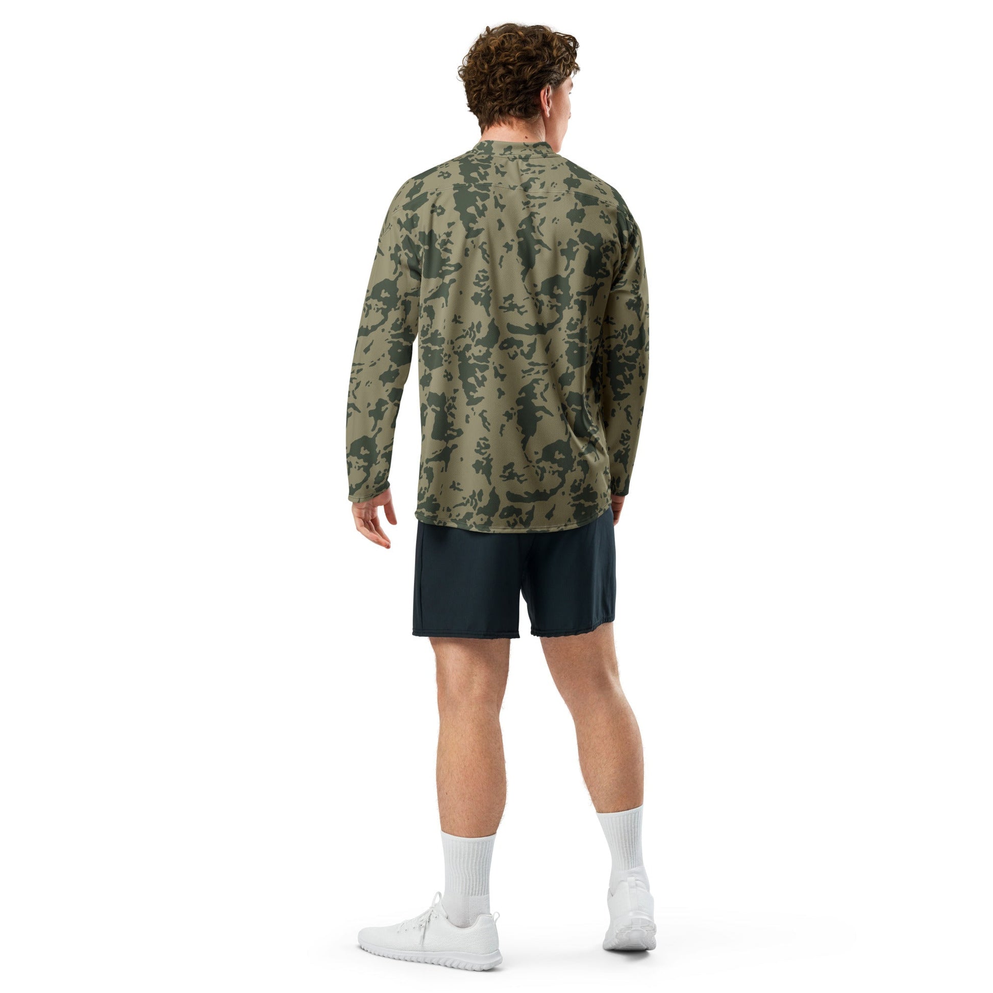 Russian Bicolor Woodland CAMO hockey fan jersey - Hockey Jerseys