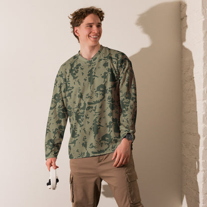 Russian Bicolor Woodland CAMO hockey fan jersey - Hockey Jerseys