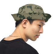 Bicolor Woodland Russian CAMO Reversible Bucket Hat - Head