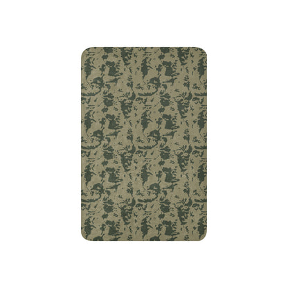Russian Bicolor Woodland CAMO Sherpa blanket - Blanket