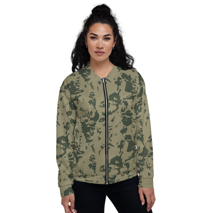 Russian Bicolor Woodland CAMO Unisex Bomber Jacket - Jackets
