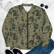 Bicolor Woodland Russian CAMO Unisex Bomber Jacket - XS