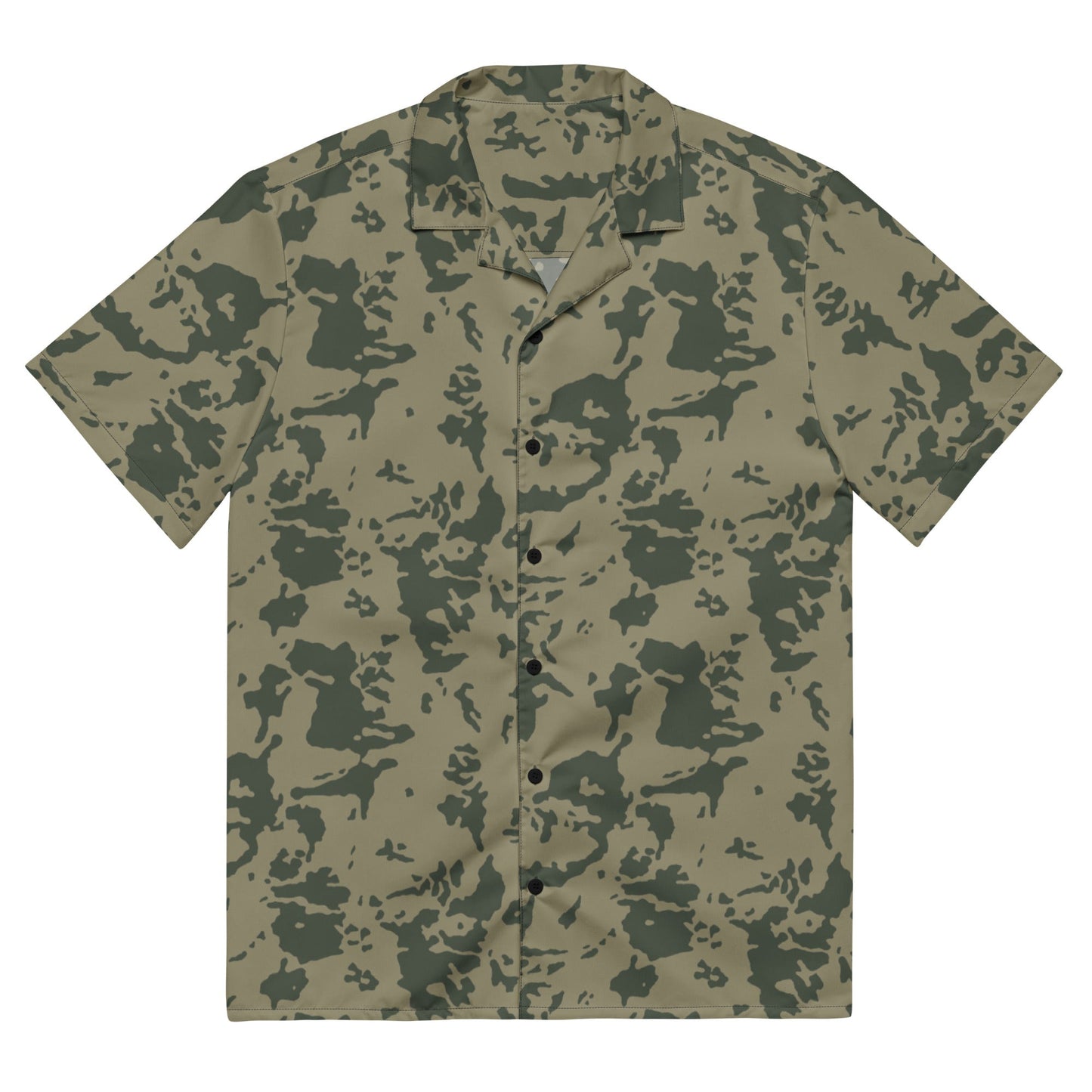 Russian Bicolor Woodland CAMO Unisex button shirt - 2XS - Button Shirts