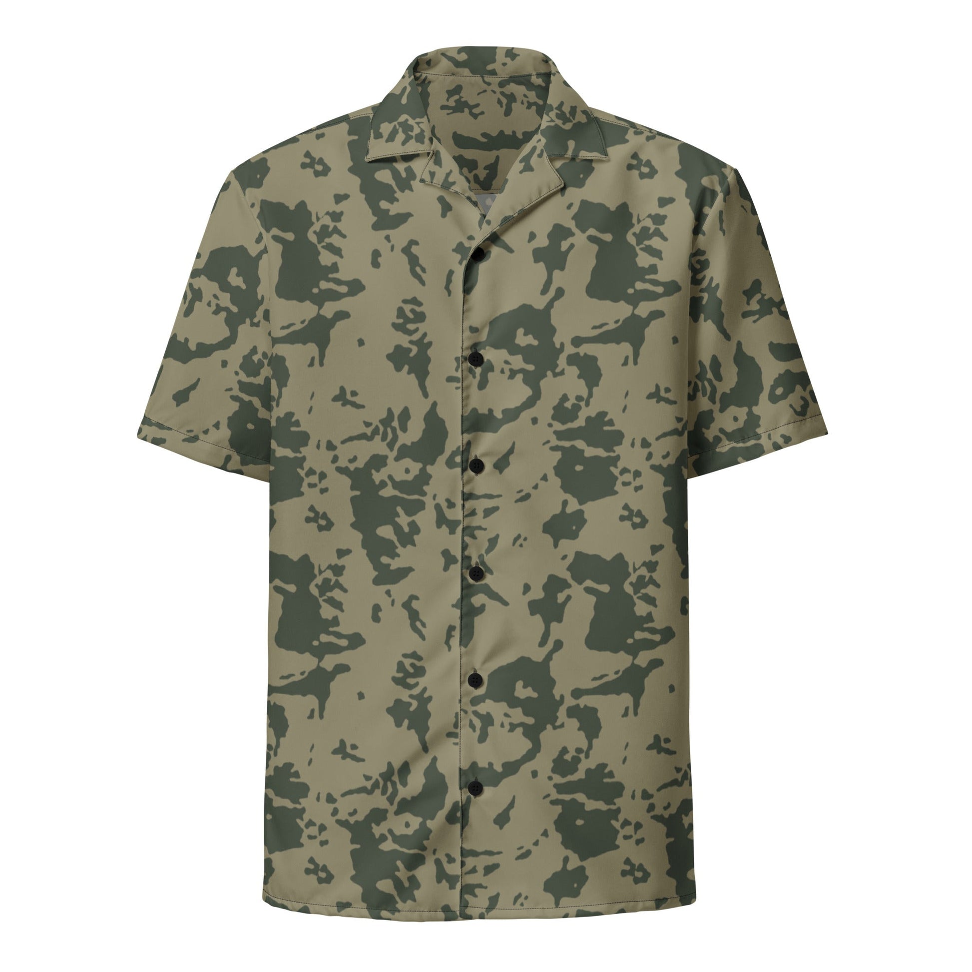 Russian Bicolor Woodland CAMO Unisex button shirt - Button Shirts
