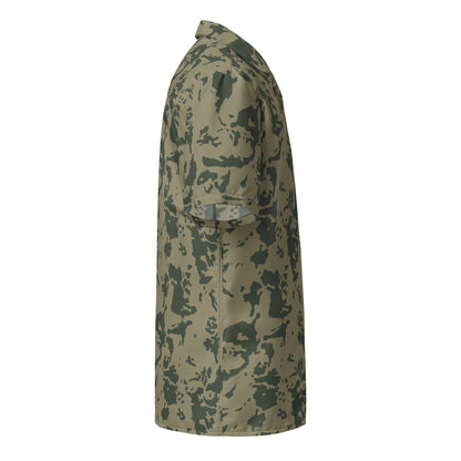 Russian Bicolor Woodland CAMO Unisex button shirt - Button Shirts