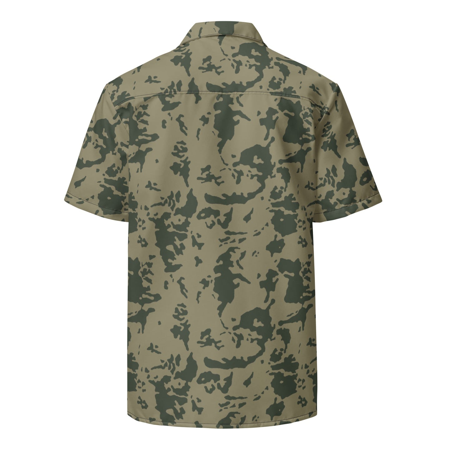 Russian Bicolor Woodland CAMO Unisex button shirt - Button Shirts