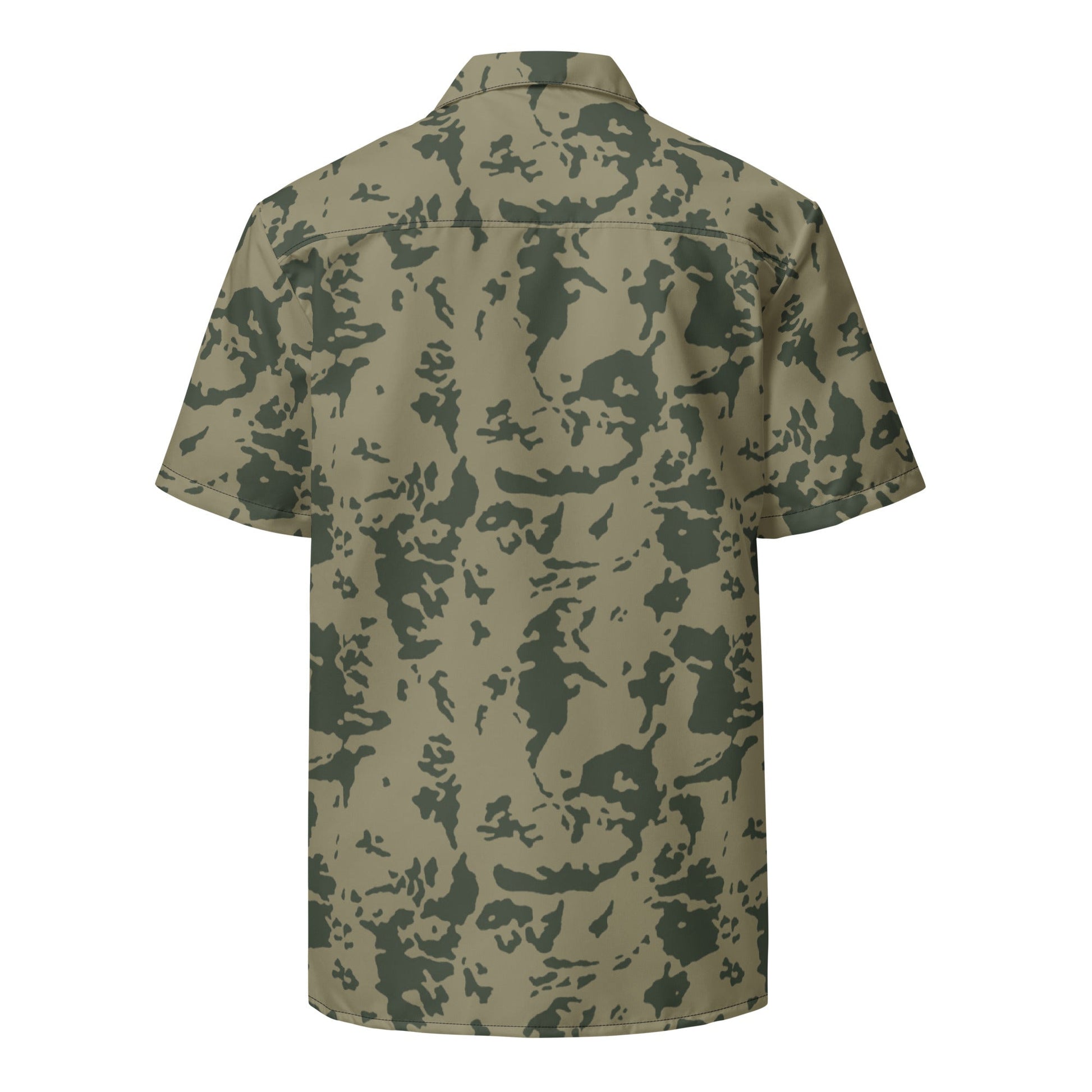 Russian Bicolor Woodland CAMO Unisex button shirt - Button Shirts