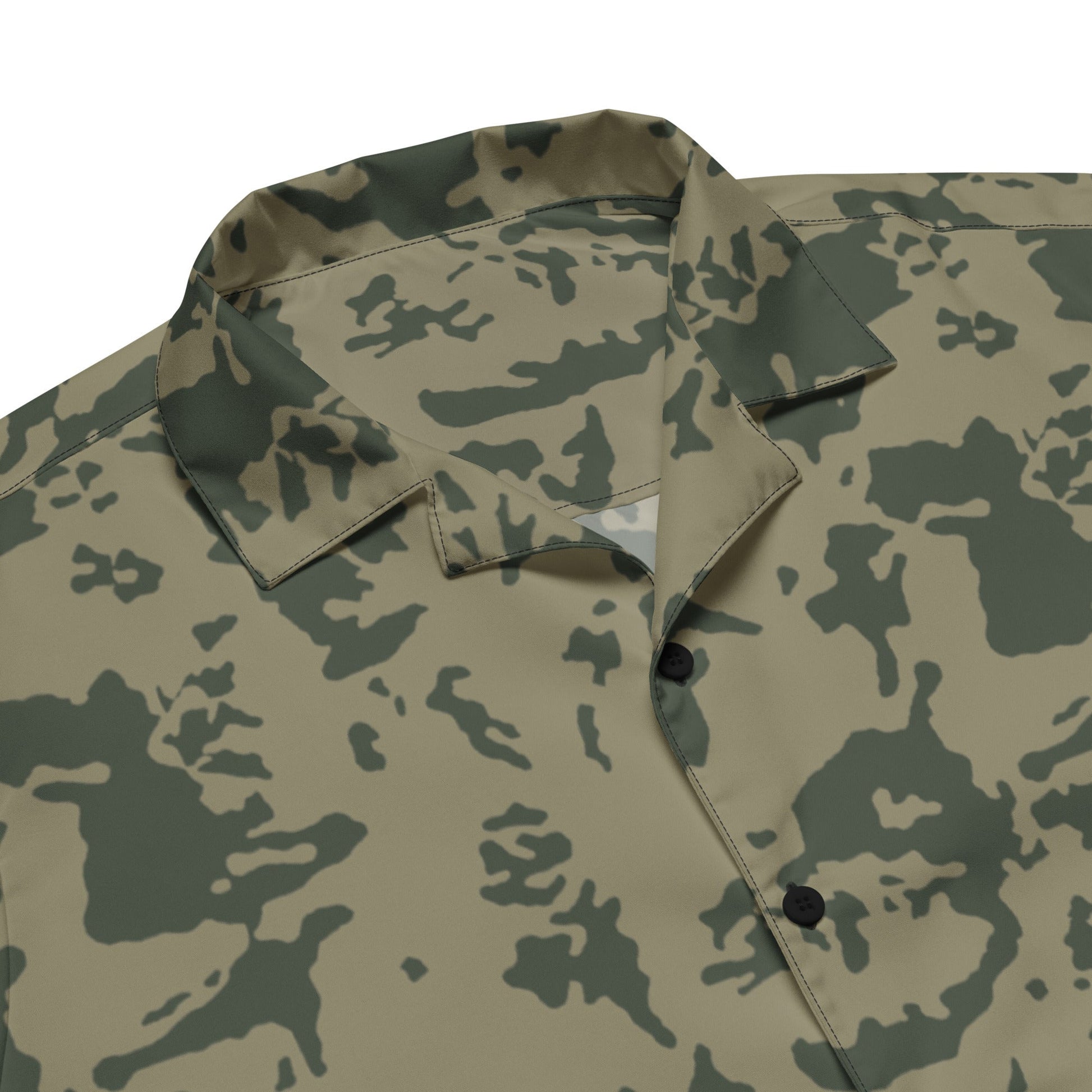 Russian Bicolor Woodland CAMO Unisex button shirt - Button Shirts