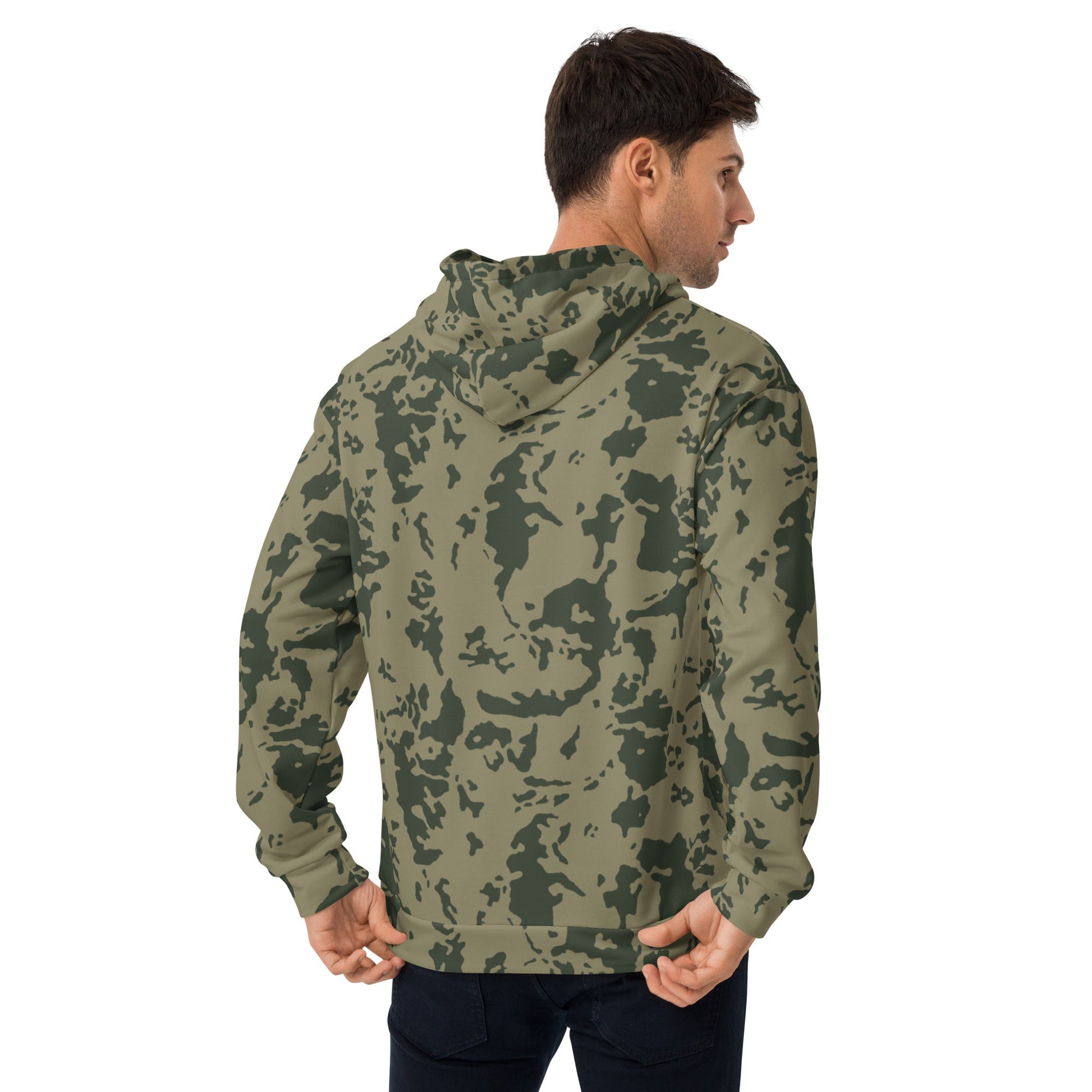 Russian Bicolor Woodland CAMO Unisex Hoodie - Hoodies