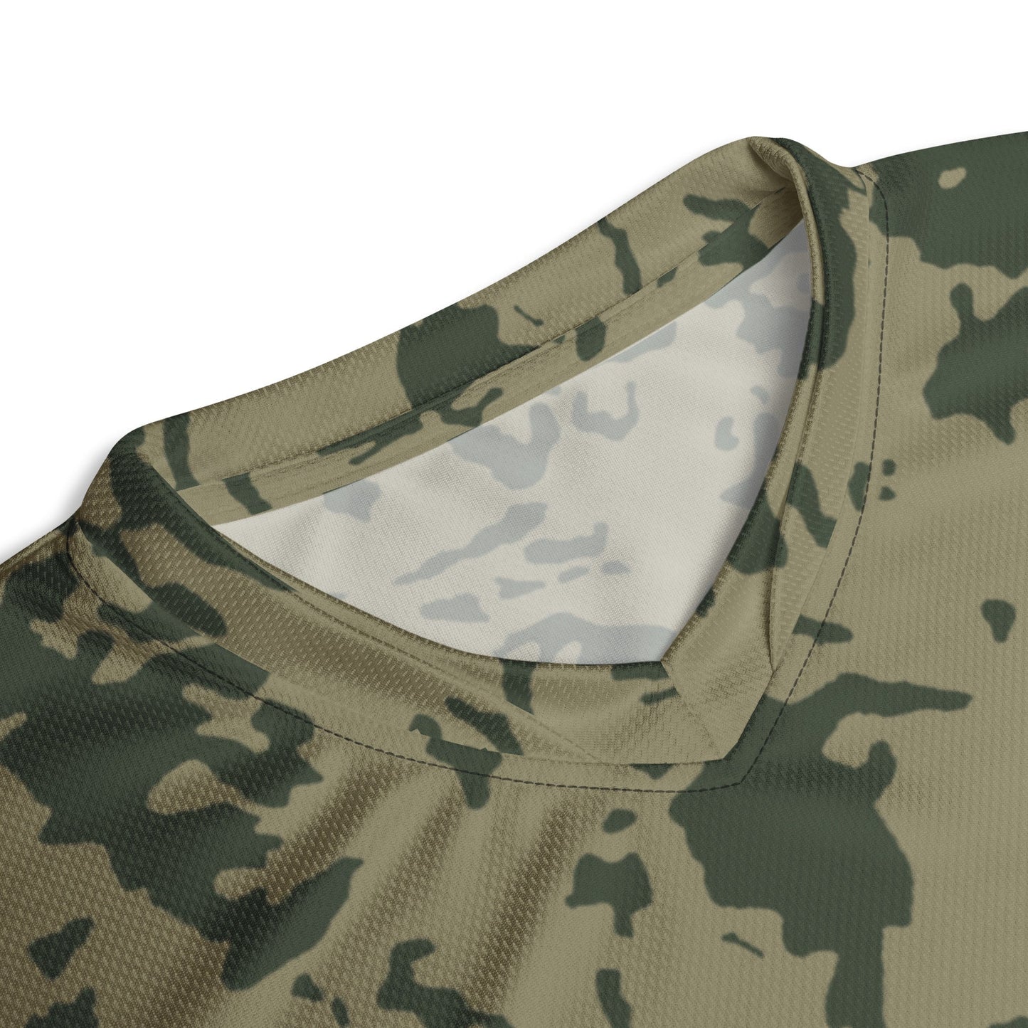 Russian Bicolor Woodland CAMO unisex sports jersey - Sports Jerseys