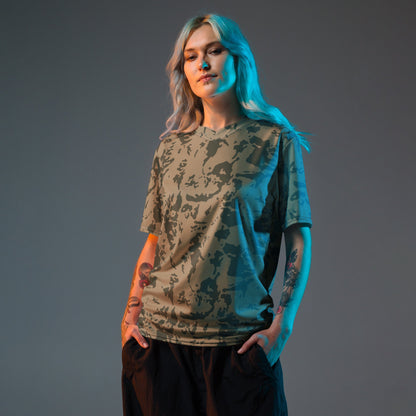 Russian Bicolor Woodland CAMO unisex sports jersey - Sports Jerseys