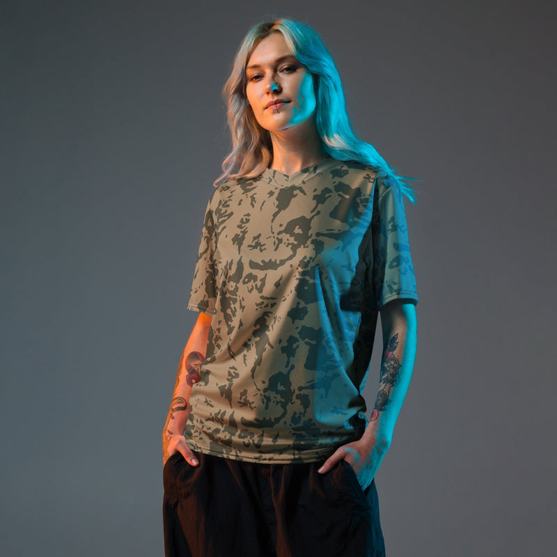 Bicolor Woodland Russian CAMO Unisex Sports Jersey